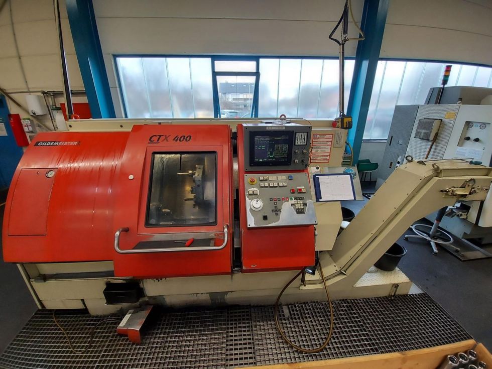 CNC turning lathe GILDEMEISTER - CTX 400 Ø 500 x 650 mm 6517 = Mach4metal