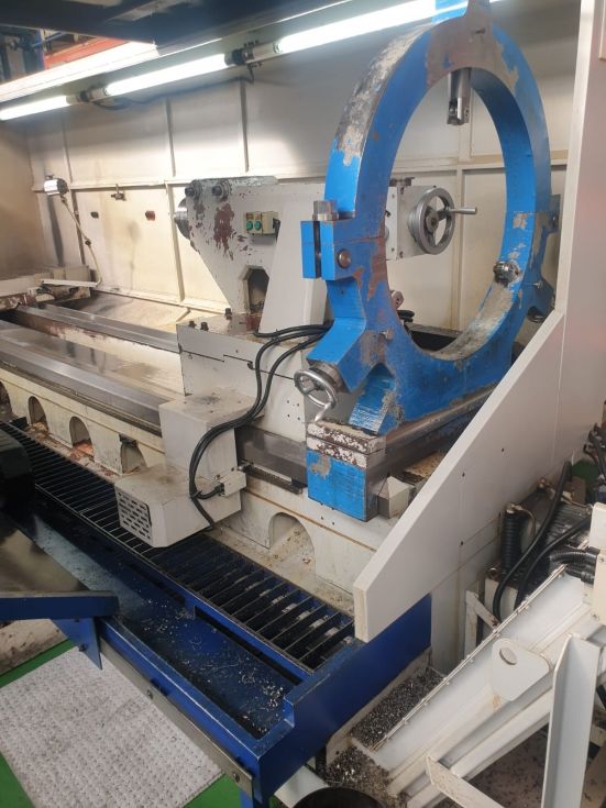 CNC turning lathe INAXS - IKS 8300 R Ø 1300 x 3200 mm with C-Axis 6528 = Mach4metal
