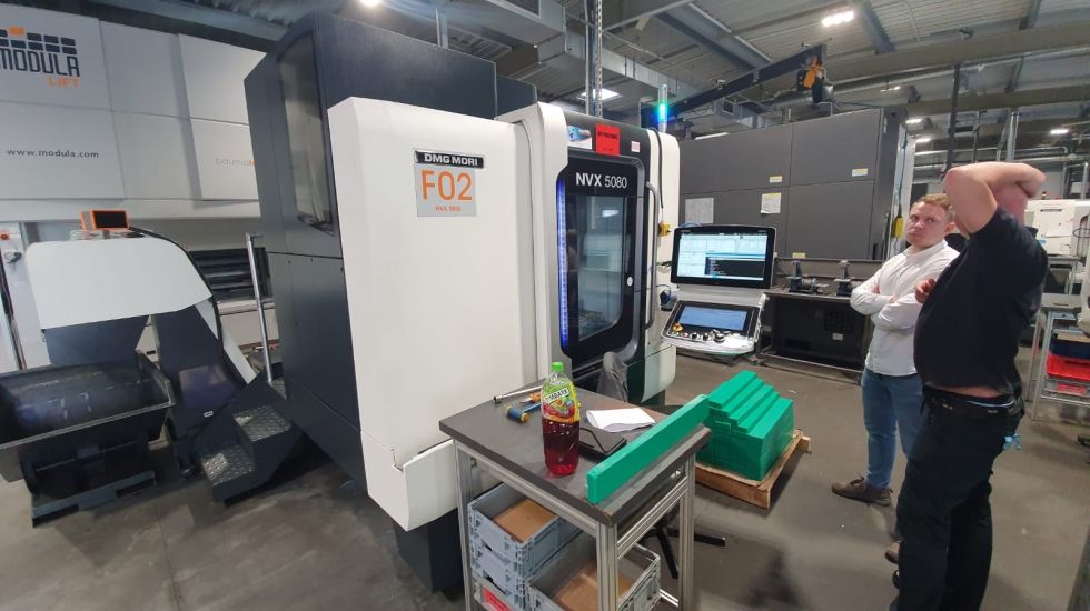 3-axis machining centre DMG MORI - NVX 5080 VMC X 800 Y 530 Z 510 mm 6540 = Mach4metal