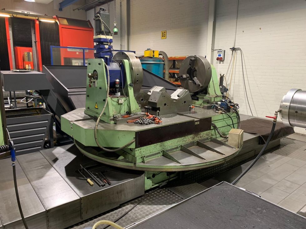 UNION - CBFK 150 CNC horizontal borer Ø 150 mm 2500 x 1600 x 1600 x 850 mm 6556 = Mach4metal