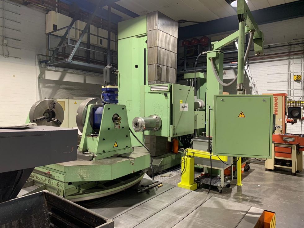 UNION - CBFK 150 CNC horizontal borer Ø 150 mm 2500 x 1600 x 1600 x 850 mm 6556 = Mach4metal