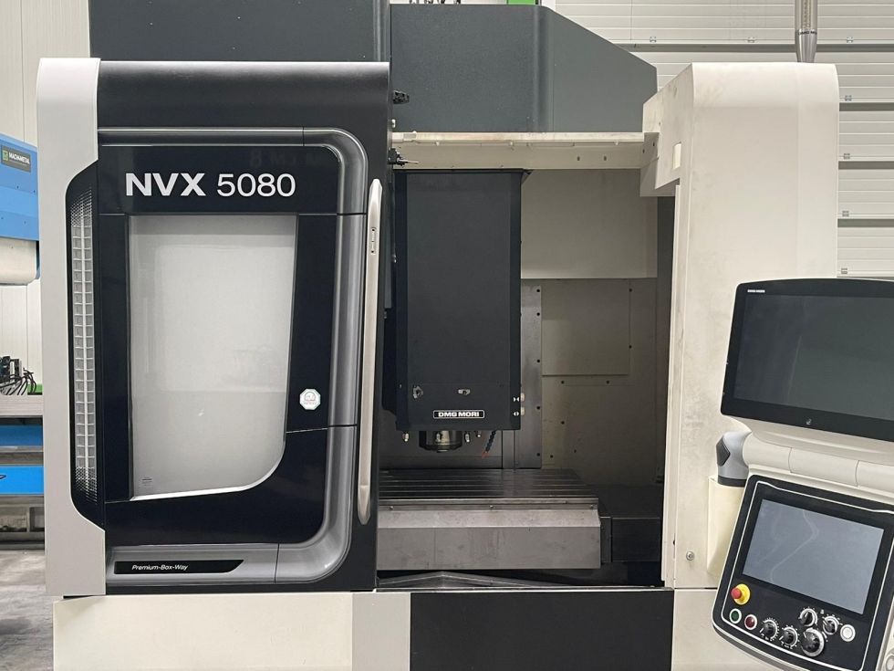 3-axis machining centre DMG MORI - NVX 5080 6605 = Mach4metal