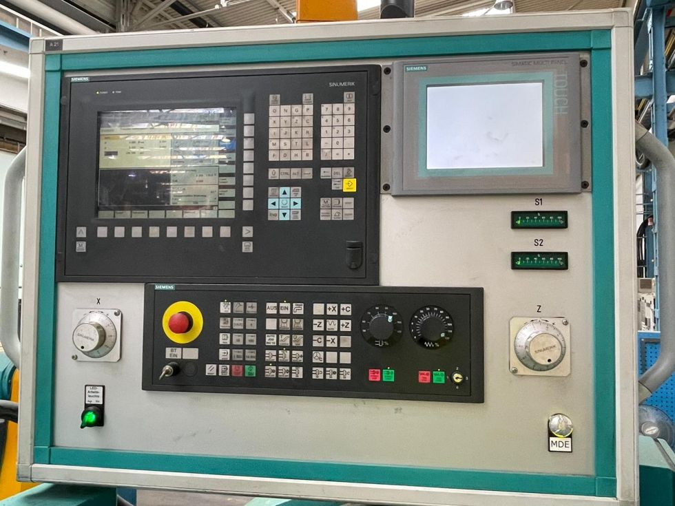 CNC turning lathe Ravensburg - KVH3 - 1000 CNC Ø 2000 x 6000 with Milling & Grinding 6613 = Mach4met