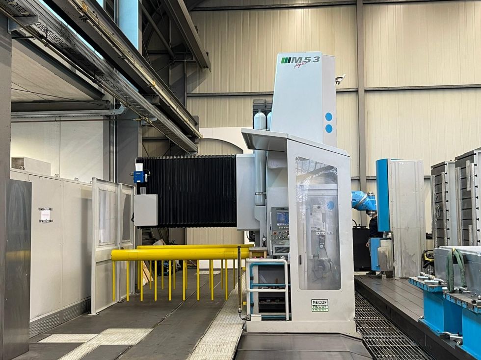 MECOF - M5.3 CNC bed milling 14.000 x 1500 x 2650 mm 6614 = Mach4metal