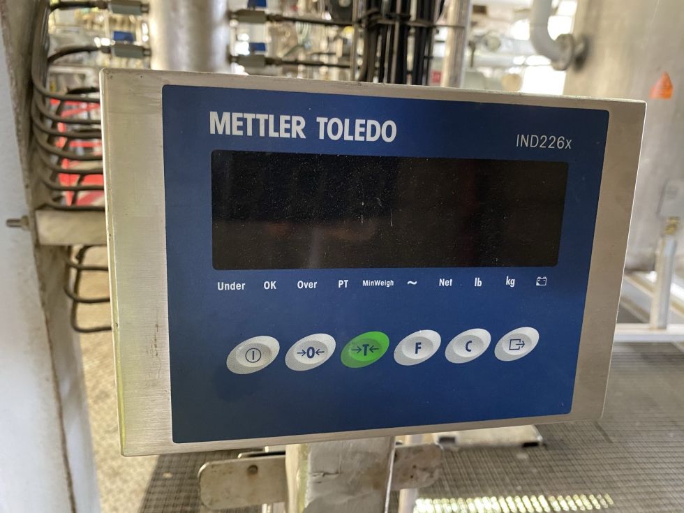 Terminal de pesada mettler toledo ind226x de segunda mano