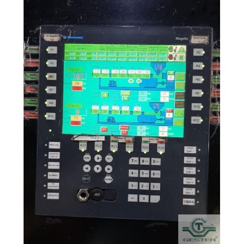 Línea de extrusión para fabricación de laminas de PS-PE-ABS-PP