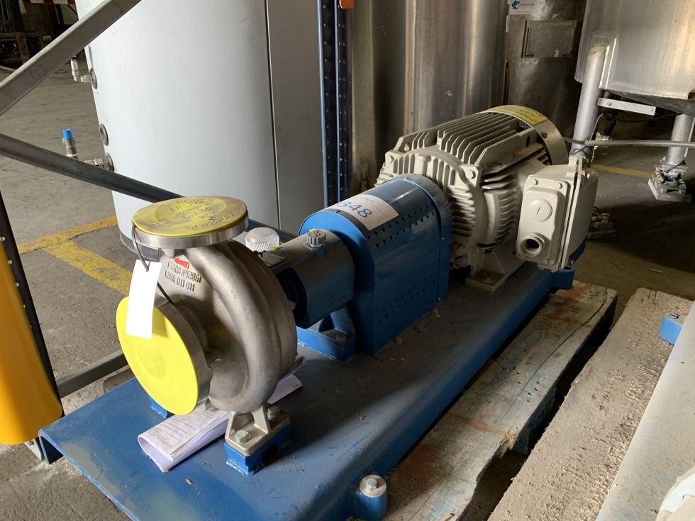 Bomba centrifuga sterling sihi gmbh cbsd 050200 c1afs4r3a0 de segunda mano