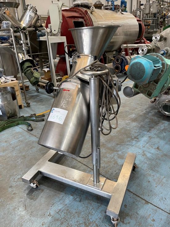 Tamizadora centrifuga glatt labortecnic tr160-02 acero inoxidable de segunda mano