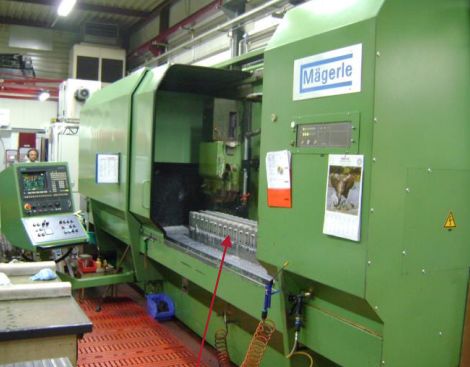 MAEGERLE MÄGERLE MAEGERLE MFP 220-50 / 2.0 M CNC Surface and profile grinding machine 2200 x 750 x