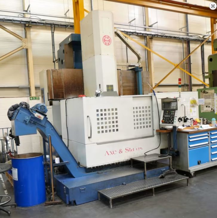 Vertical borer vtl YOU JI - ATC + C CNC VTL Ø 1600 x 1200 x 5000 Kg Bt50 and C-Axis 6827 = Mach4meta