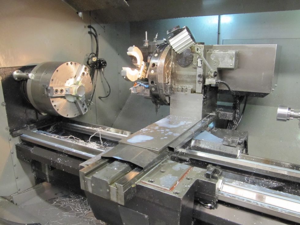 CNC turning lathe STYLE - 630 x 3000 6828 = Mach4metal