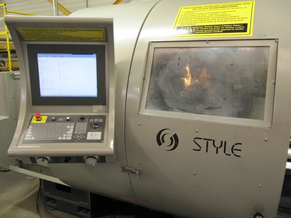 CNC turning lathe STYLE - 630 x 3000 6828 = Mach4metal