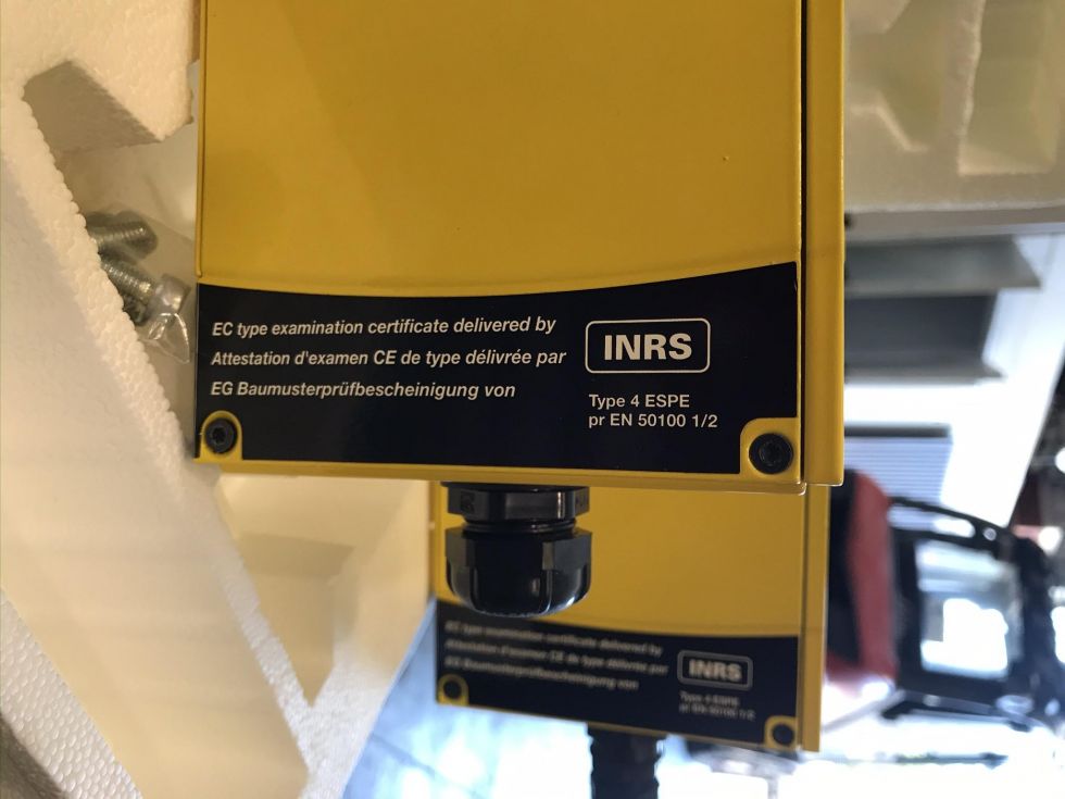 Sensor de rayo de luz para perimetro de seguridad honeywell ff-sps4 sin uso