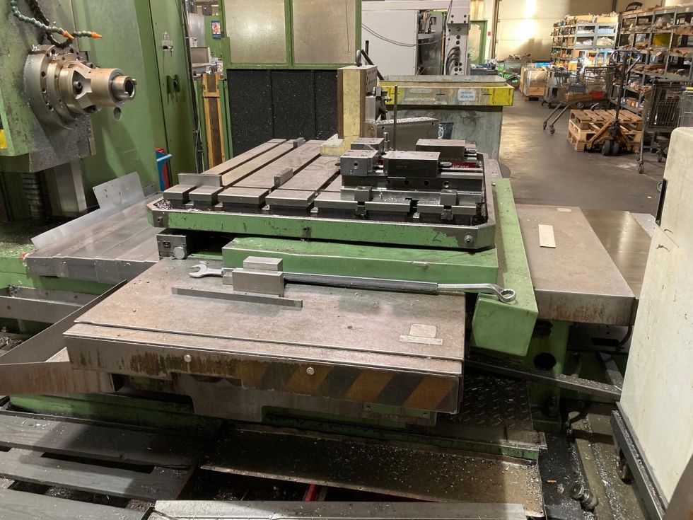 TOS VARNSDORF - WH 10 CNC Horizontal borer 1250 x 900 x 630 x 1000 mm 6838 = Mach4metal