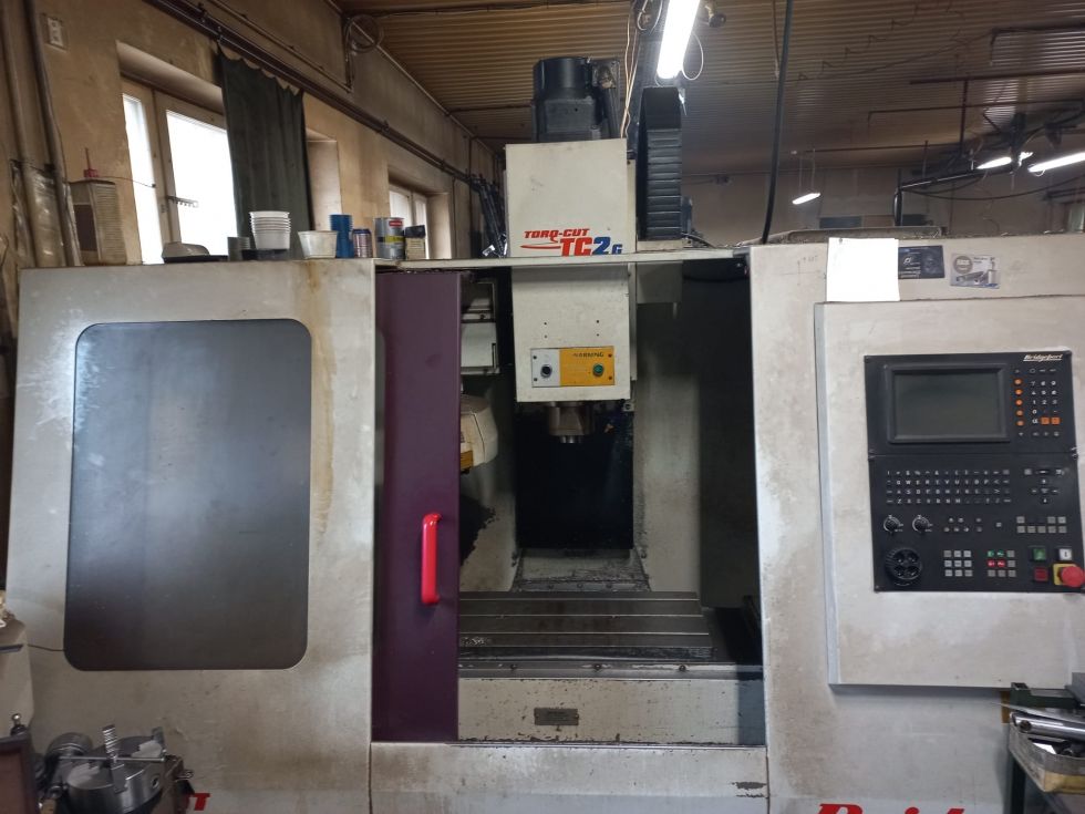 3-axis machining centre BRIDGEPORT - Torq Cut TC2G 6858 = Mach4metal