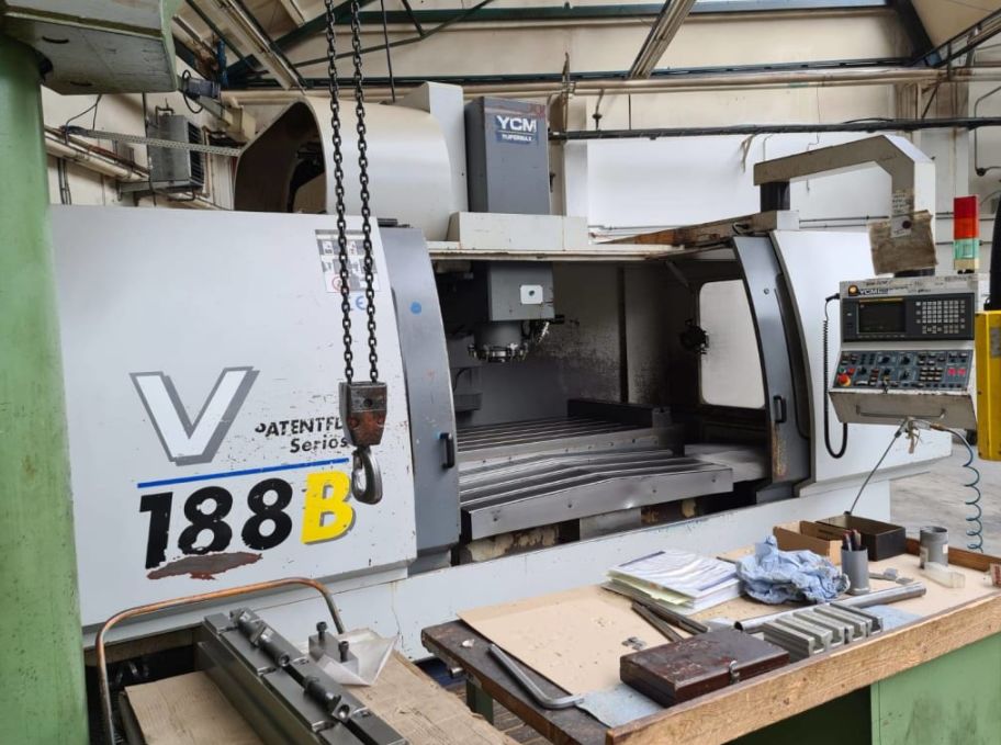 YCM Supermax - TV 188 A Vertical machining center 1800 x 860 x 750 mm 6873 = Mach4metal