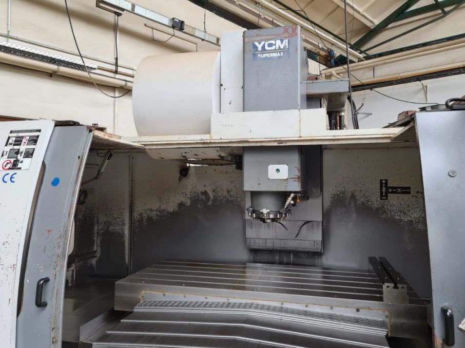 YCM Supermax - TV 188 A Vertical machining center 1800 x 860 x 750 mm 6873 = Mach4metal