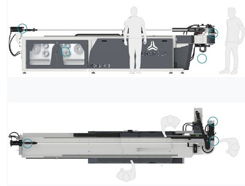 Curvadora de tubo ECO 92-CN1