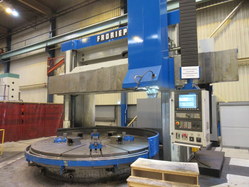 FRORIEP - 6K350 CNC VTL Ø 4000 x 2235 mm x 15 Ton 6917 = Mach4metal