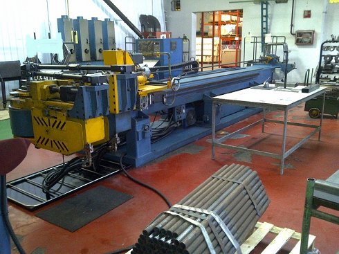 Curvadora de tubo Tejero H-100 CNC a 3 ejes