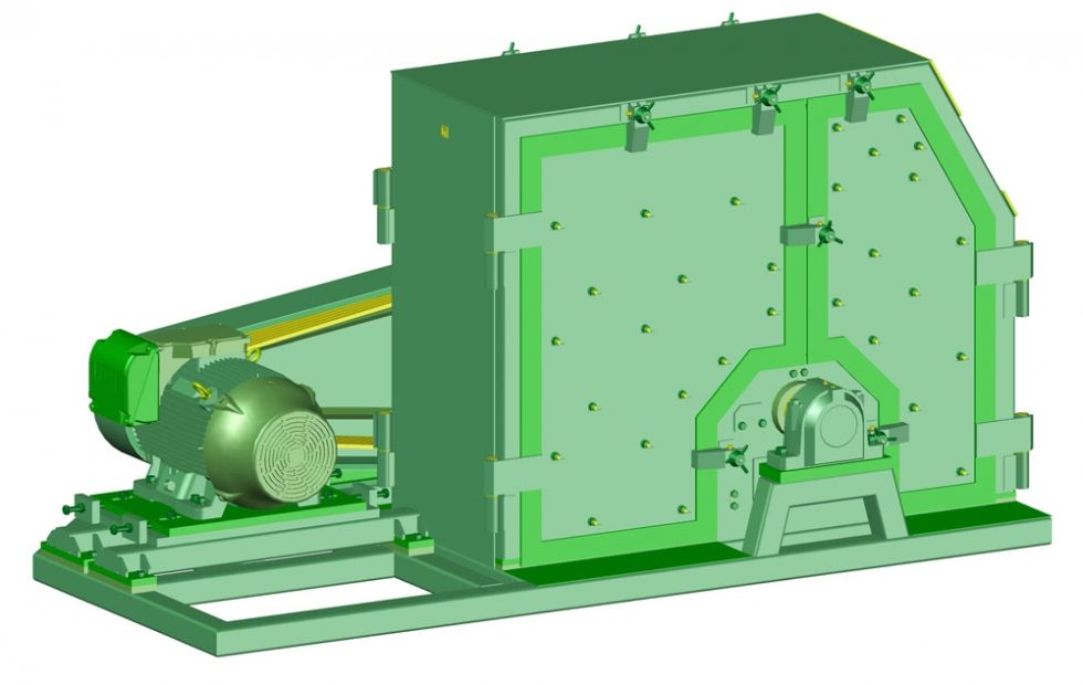 Trituradora de Impacto. Solo Planos para Manufactura.