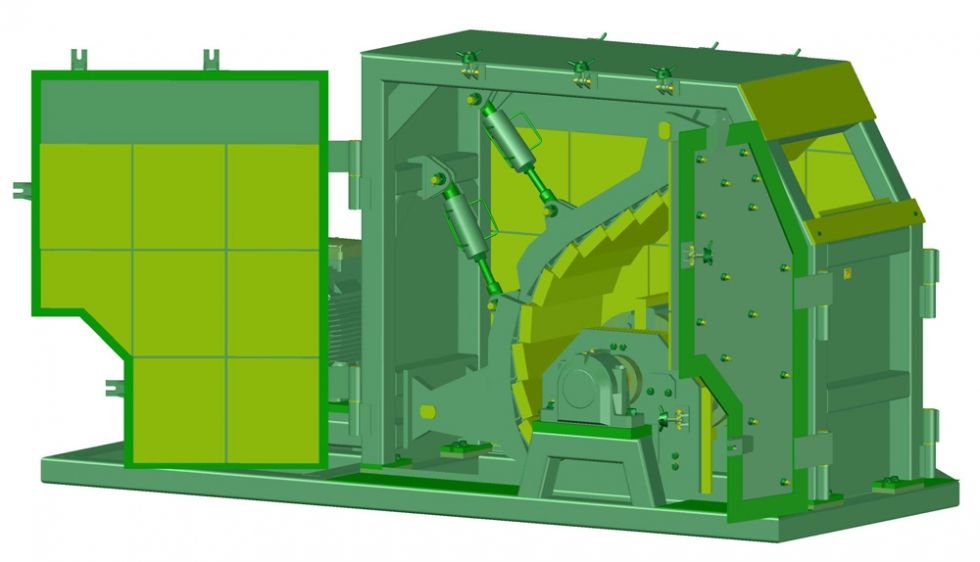 Trituradora de Impacto. Solo Planos para Manufactura.