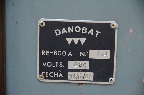 Rectificadora Cilindrica DANOBAT RE-800-A #4345