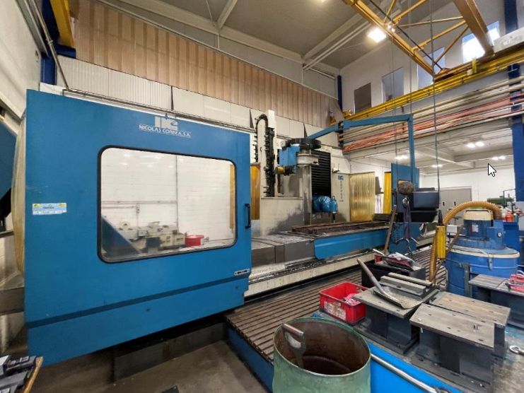 CORREA - A30/50 CNC 5 axis bed milling 5000 x 1200 x 1500 mm = Mach4metal 6956