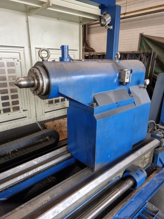 DUGARD - MEGATURN BN 70 CNC Lathe Ø 1800 x 5000 with C-Axis and bore 318 mm = Mach4metal 6956