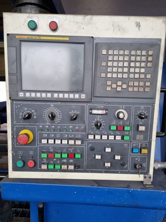 DUGARD - MEGATURN BN 70 CNC Lathe Ø 1800 x 5000 with C-Axis and bore 318 mm = Mach4metal 6956