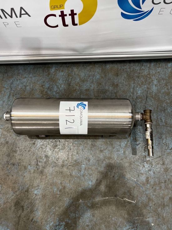 Deposito calderin festo crvzs-10 acero inoxidable 10 litros de segunda mano