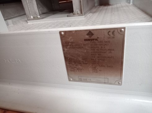 Filtro coalescente de Gas INDUFIL