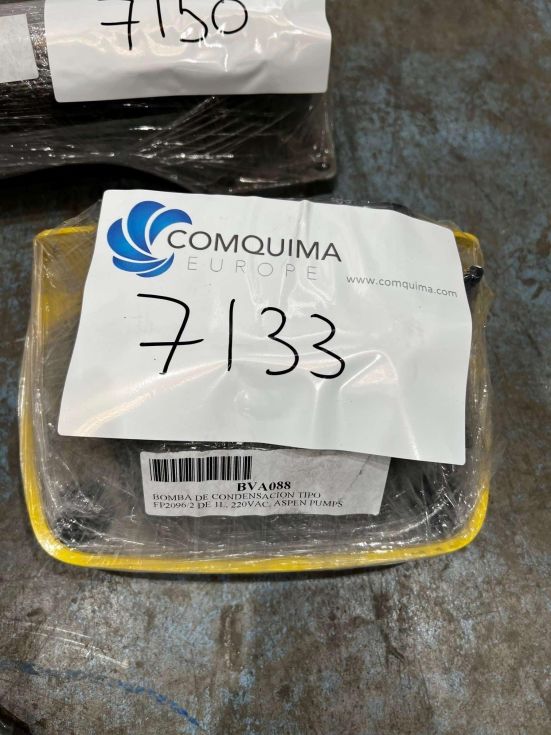 Bomba de condensación aspen pumps tipo fp20962 de 1 litro y 220 vac de segunda mano