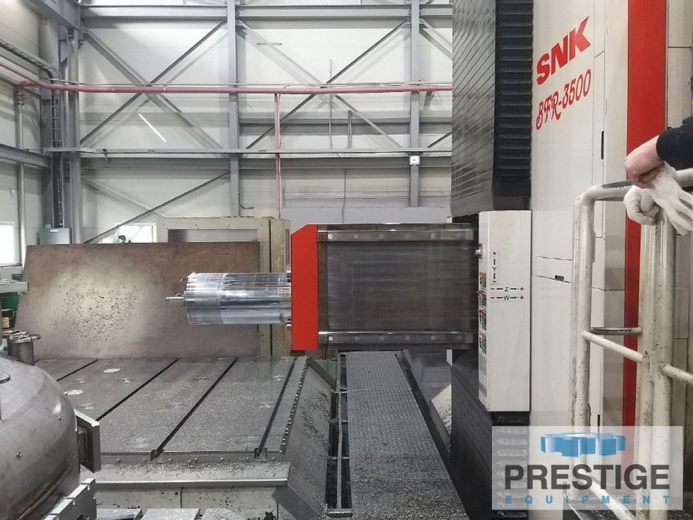 Mandrinadora Horizontal de Piso CNC