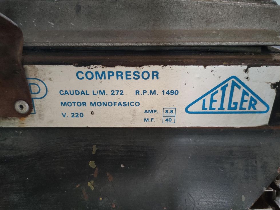 Compresor de aire comprimido de pistón