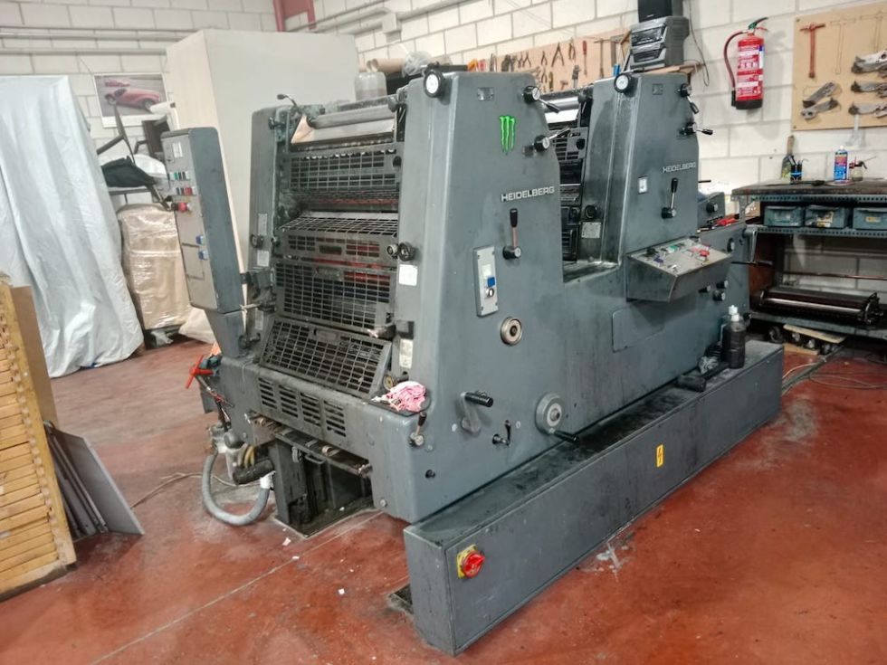 Heidelberg GTO 52Z Año 1986