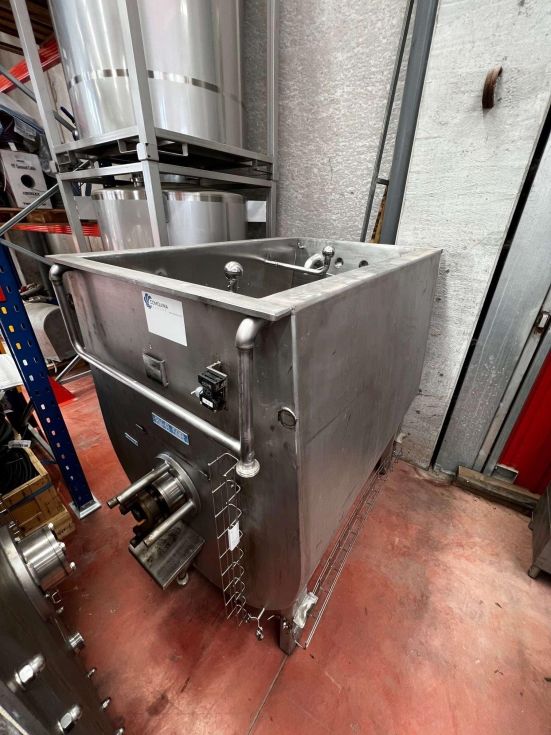 Mezcladora de bandas westerhoff metalltechnik acero inoxidable 1200 litros de segunda mano