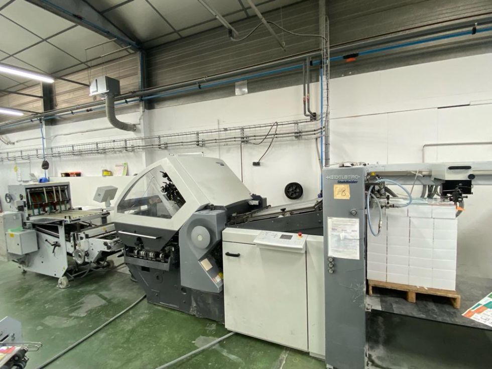 Heidelberg Stahlfolder KH 78/82, A�o 2005