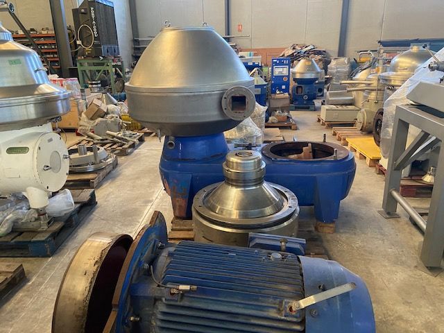 Centrifuga clarificadora alfa laval brpx 817 reacondicionada