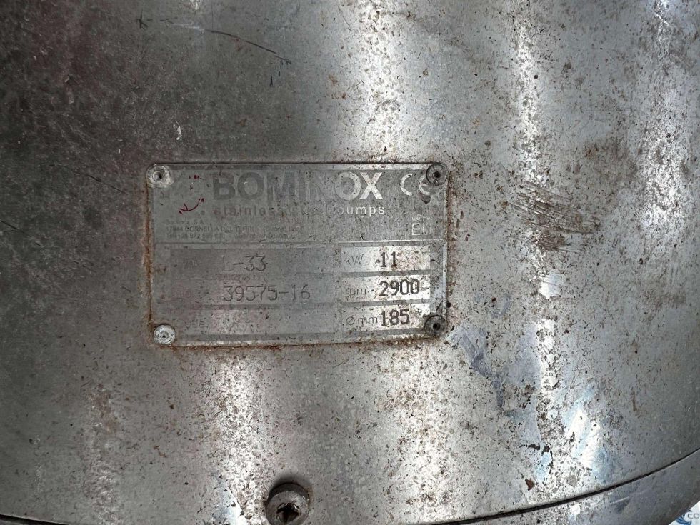 Bomba centrifuga bominox l-33 de segunda mano
