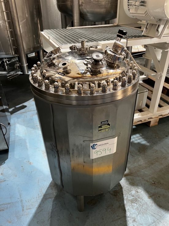 Reactor sofast acero inoxidable 316l 150 litros de segunda mano