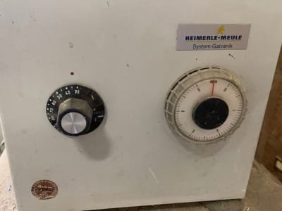 Línea de galvanizado HEIMERLE + MEULE HT 2