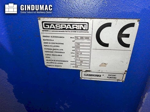 Plegadora GASPARINI PSG 200/4000