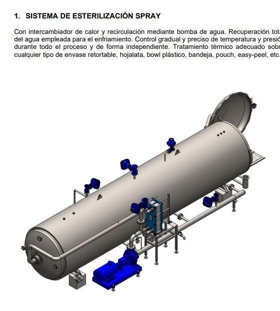 Autoclave Reacondicionado 6 Carros