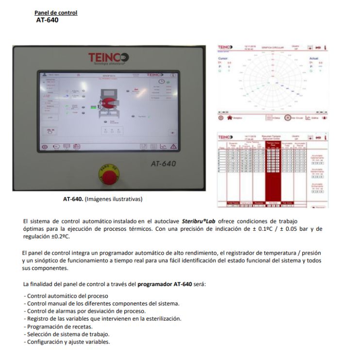 Autoclave Laboratorio 700 x 1000