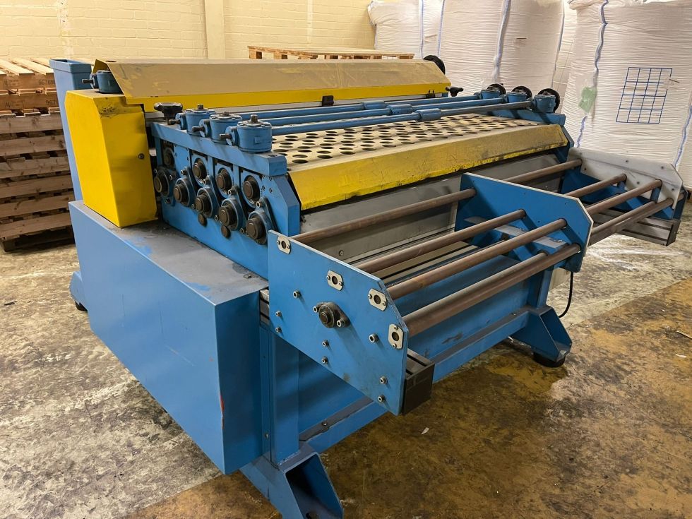 BMS - KSA 1500 x 2.0 Decoiler for coils up to 1500 mm Straightner