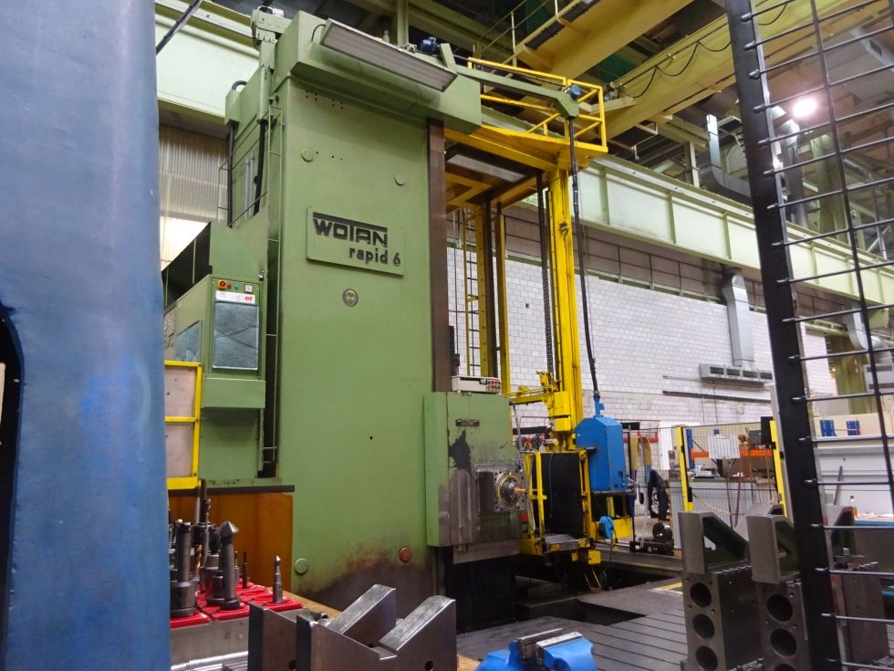 Floor type boring mill Wotan - Rapid 6