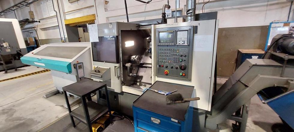 CNC Lathe with c-axis HWACHEON - CUTEX 160