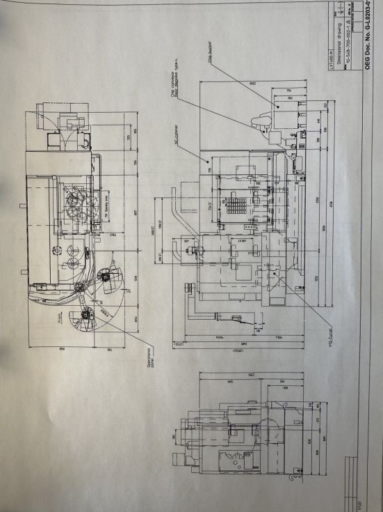 CNC Vertical lathe Okuma - TLV-400 M