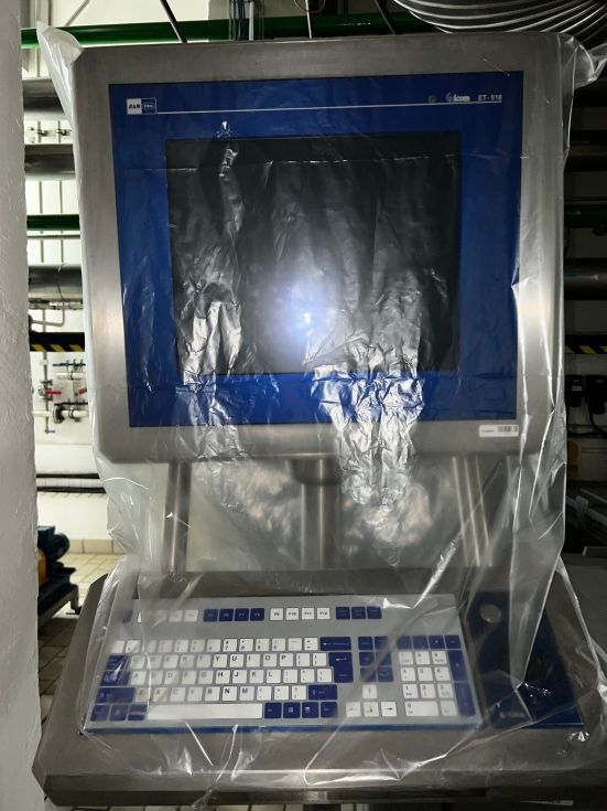 Pantalla hmi con teclado atex stahl exicom et-518